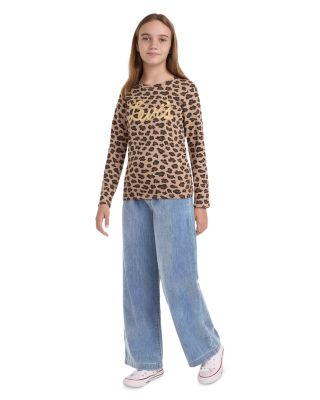 Girls' Luxe Denim High Rise Baggy Jeans - Big Kid