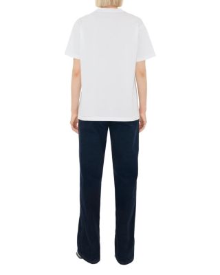  Check Pocket Cotton T-shirt