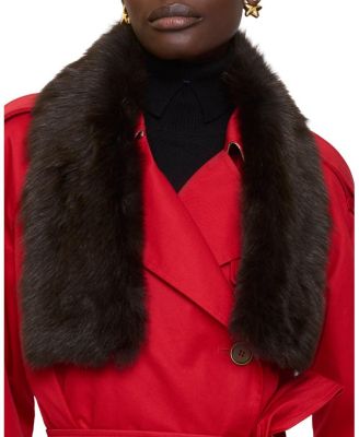  Reversible Shearling Scarf