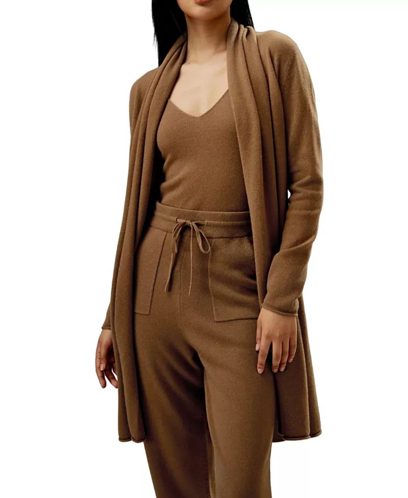 Lilysilk Cashmere Wrap Cardigan
