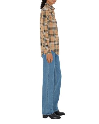  Check Stretch Cotton Shirt