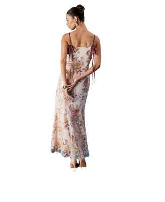 Muse Strappy Floral Sequin Maxi Dress