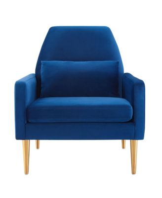 Liliana Performance Velvet Armchair
