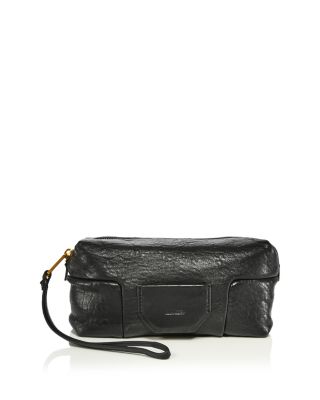 Ares Leather Pouch Wristlet