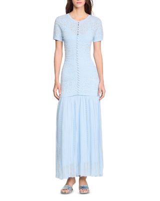 Beaded Knit Maxi Dress