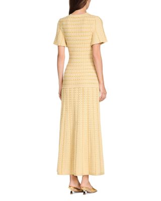 Rhinestone Knit Maxi Dress