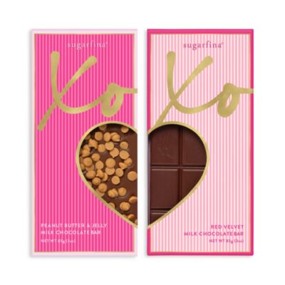 Valentine's Day Mixed Chocolate Bar Duo 