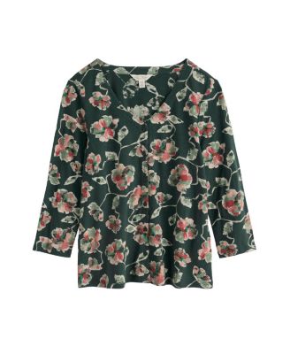 Seasalt Women's Studio Glass Quarter Sleeve Top