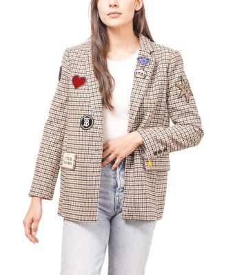 Central Park West Women's Lucky Patches Blazer