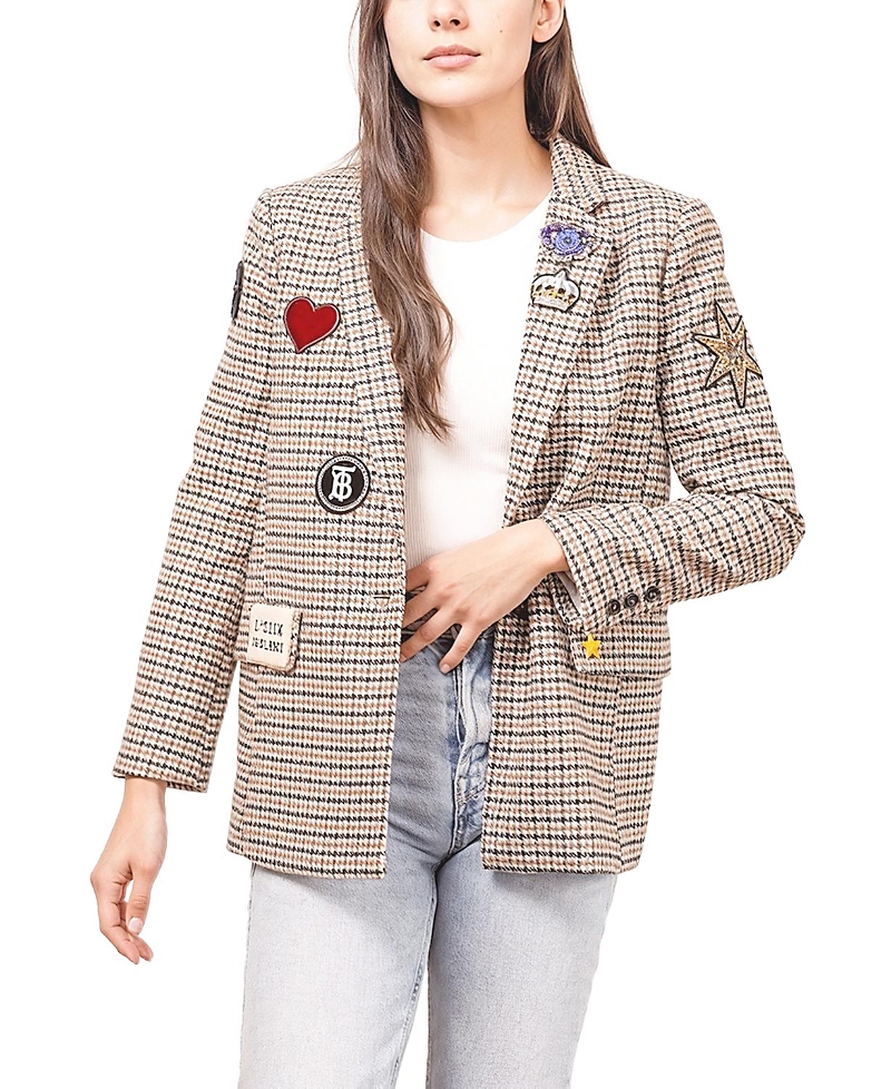 Central Park West Women's Lucky Patches Blazer