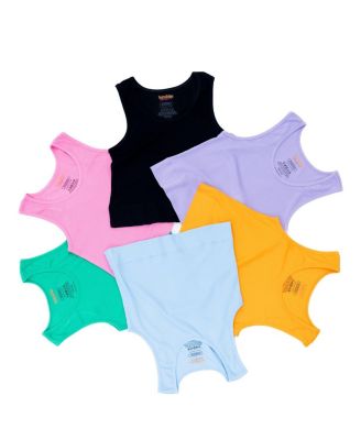 Girls' Classic Ribbed Tank Top - Little Kid, Big Kid