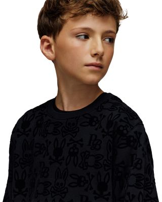 Unisex Reed Flocked Crewneck Sweatshirt - Little Kid, Big Kid