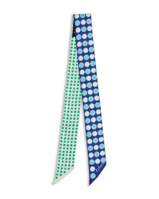 Spot & Dot Silk Ribbon Scarf