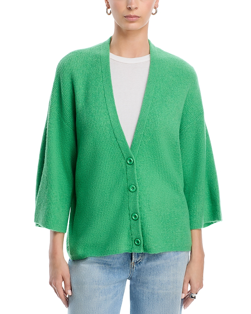 American Vintage V Neck Cardigan Sweater