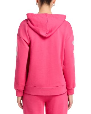 Heart Embroidery French Terry Hoodie & Joggers