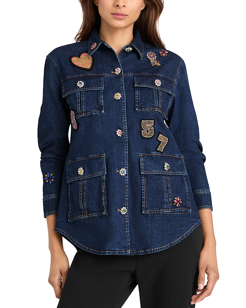Cinq a Sept Retro Love Denim Vera Jacket