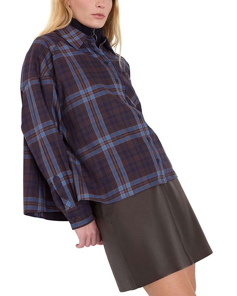 Whistles Checked Brushed Cotton Shirt