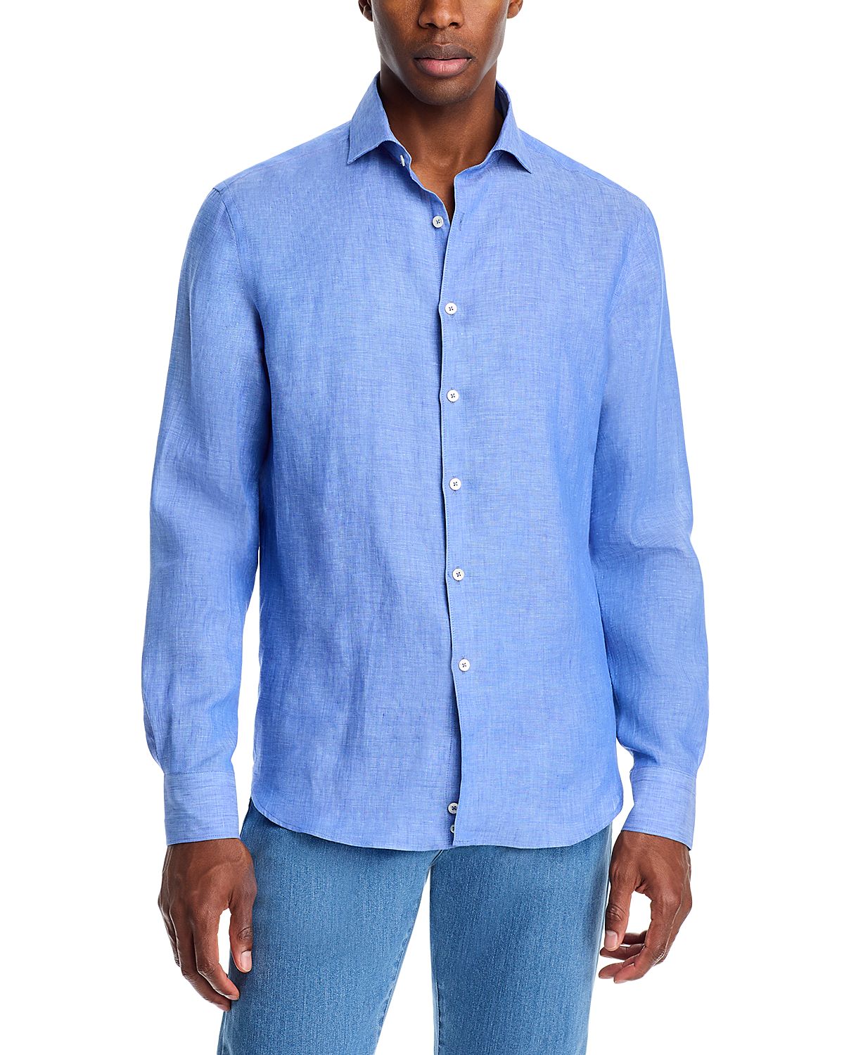 Canali Linen Sport Shirt