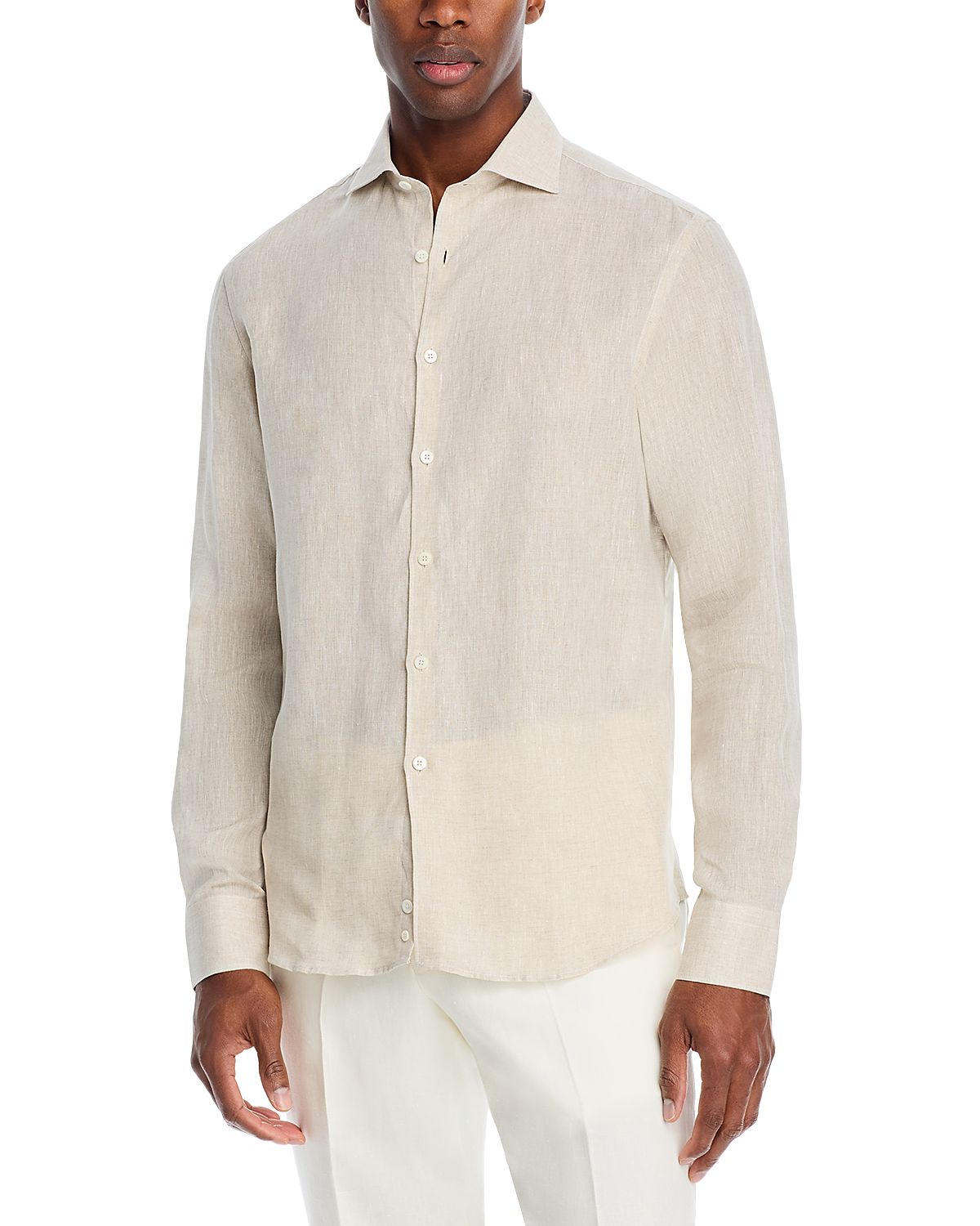 Canali Linen Sport Shirt
