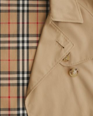 Haltye Cropped Gabardine Trench Jacket