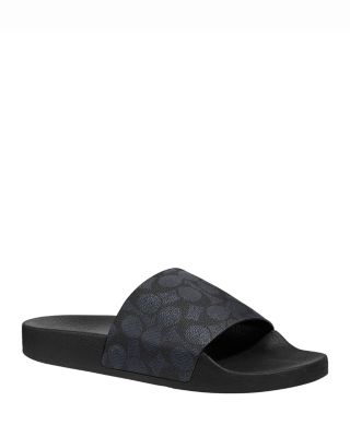 COACH Men's Signature Slides | Bloomingdale's