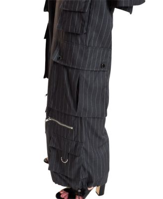 Pinstripe Cargo Pants