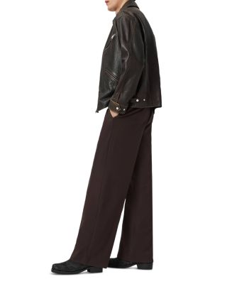 Leather Oversized Jacket