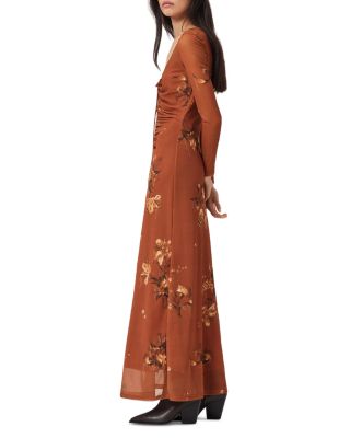 Gabby Long Sleeve Mesh Dress