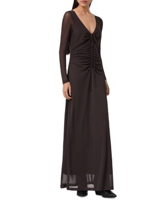 Gabby Long Sleeve Mesh Dress