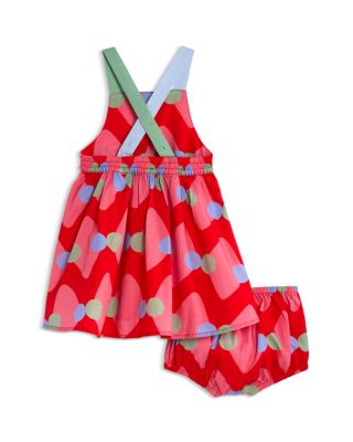 Girls' Charleston Sleeveless Geo Print Dress & Bloomers Set - Baby