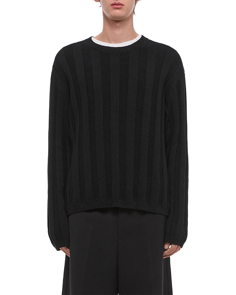 Helmut Lang Wide Rib Crewneck Sweater
