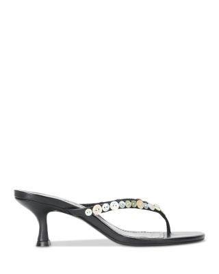 Women's Freja Thong Kitten Heel Sandals