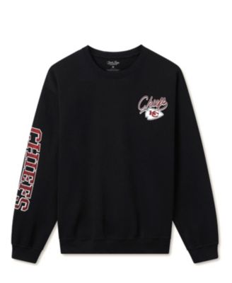  Unisex NFL Kansas City Chiefs Glitter Flea Market Crew Fleece