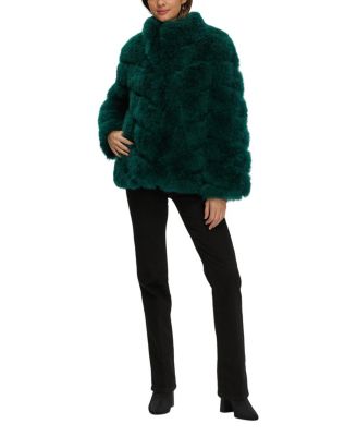  Select Cashmere Goat Diagonal Jacket