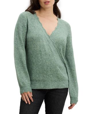 The Maternity Cozy Pointelle Snuggle Sweater