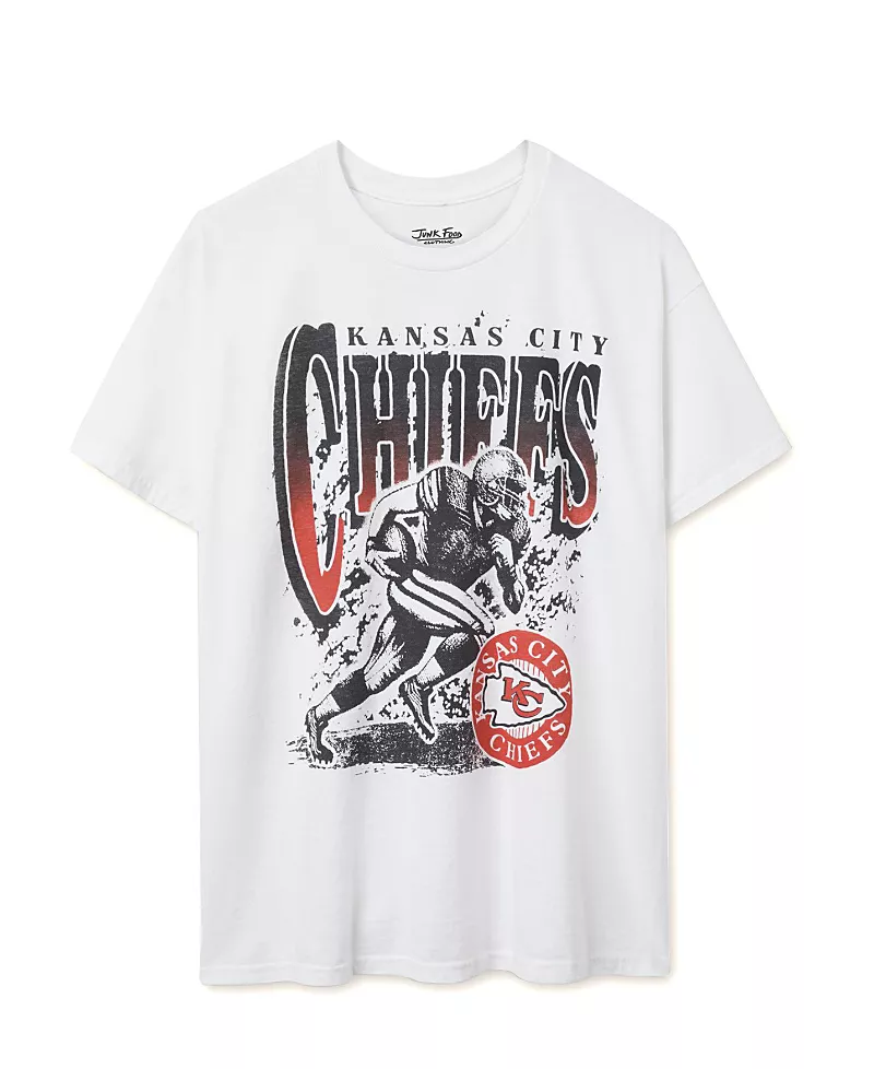 Junk Food Clothing Unisex Nfl Kansas City Chiefs Rushing Flea Market Tee