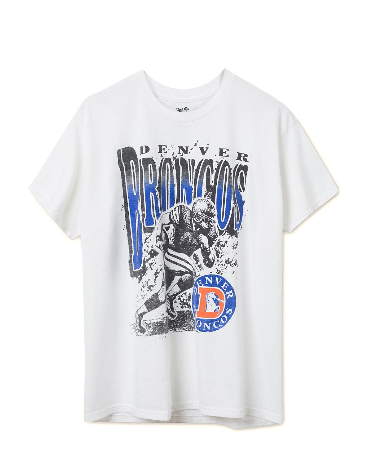 Junk Food Clothing Unisex Nfl Denver Broncos Rushing Flea Market Tee