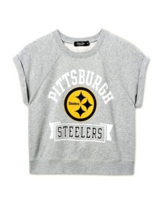 Women's NFL Pittsburgh Steelers Raglan Fleece Tank
