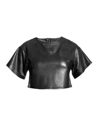 Beck Upcycled Leather Tee