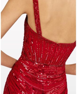 Chrissy Sequin-Embellished Dress