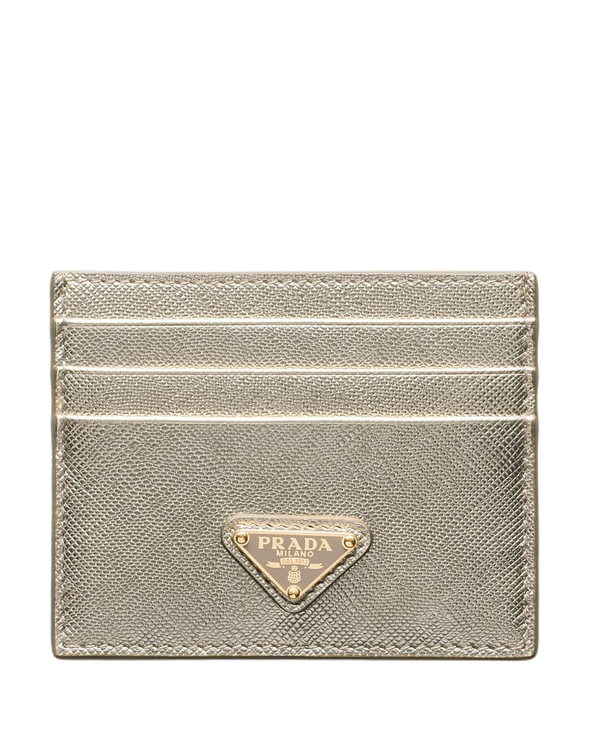 Prada Saffiano Leather Card Holder