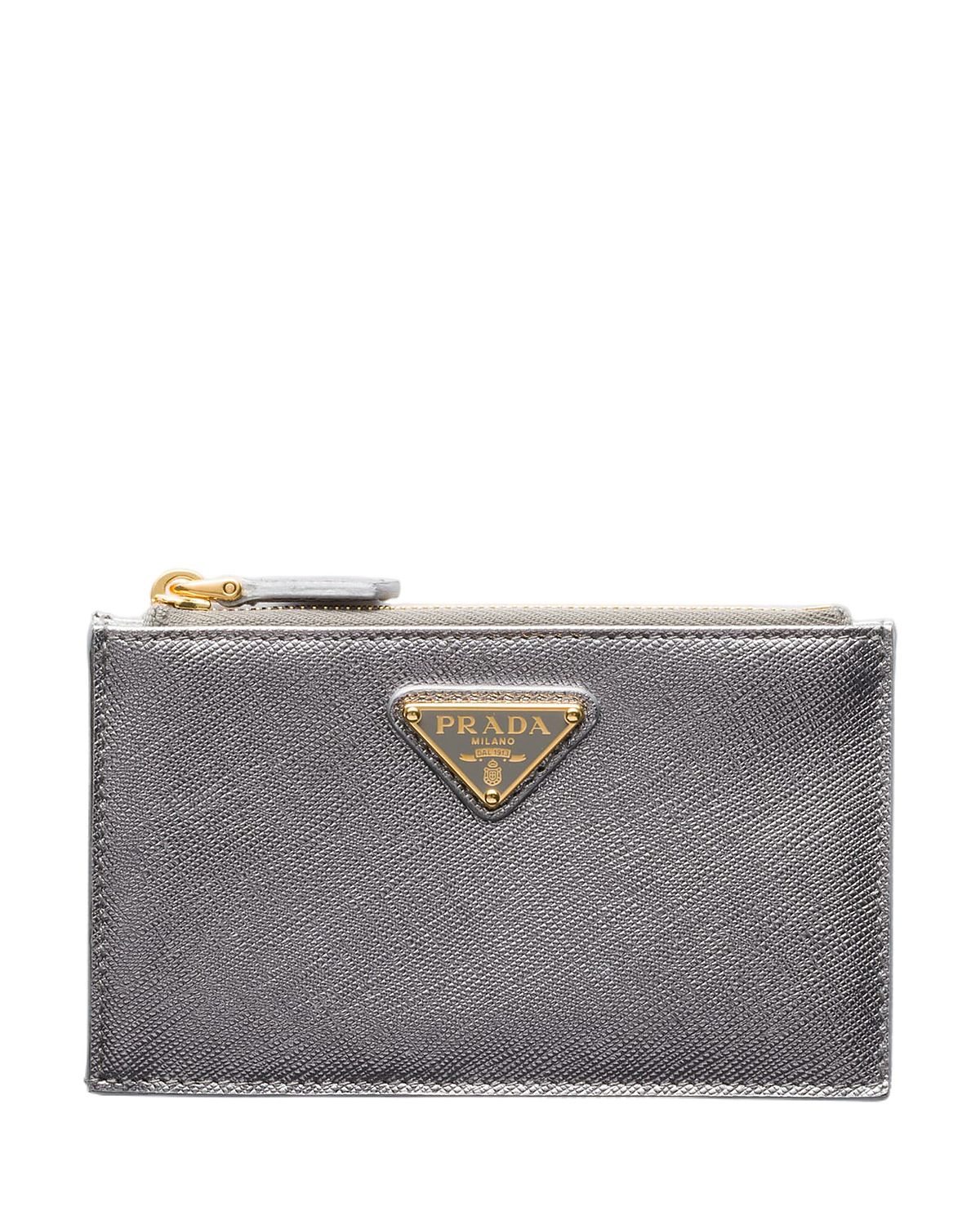 Prada Saffiano Leather Card Holder