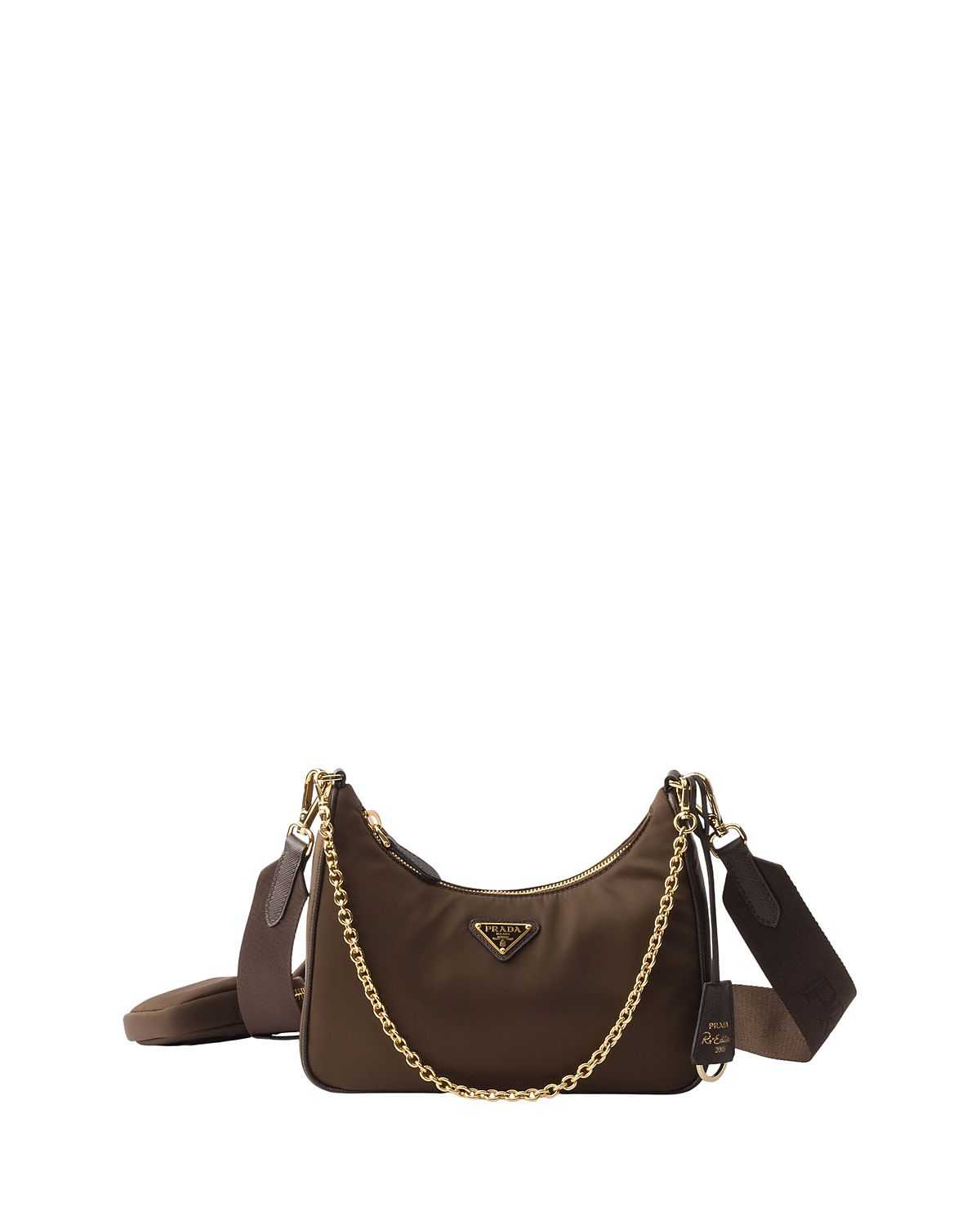 Prada Re-Edition 2005 Re-Nylon Bag with Saffiano Mini Bag