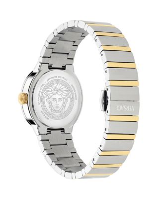 Greca Logo Pearl Bracelet Watch, 33mm