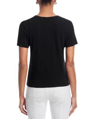 Rhinestone Paris Je T'aime Shrunken Tee