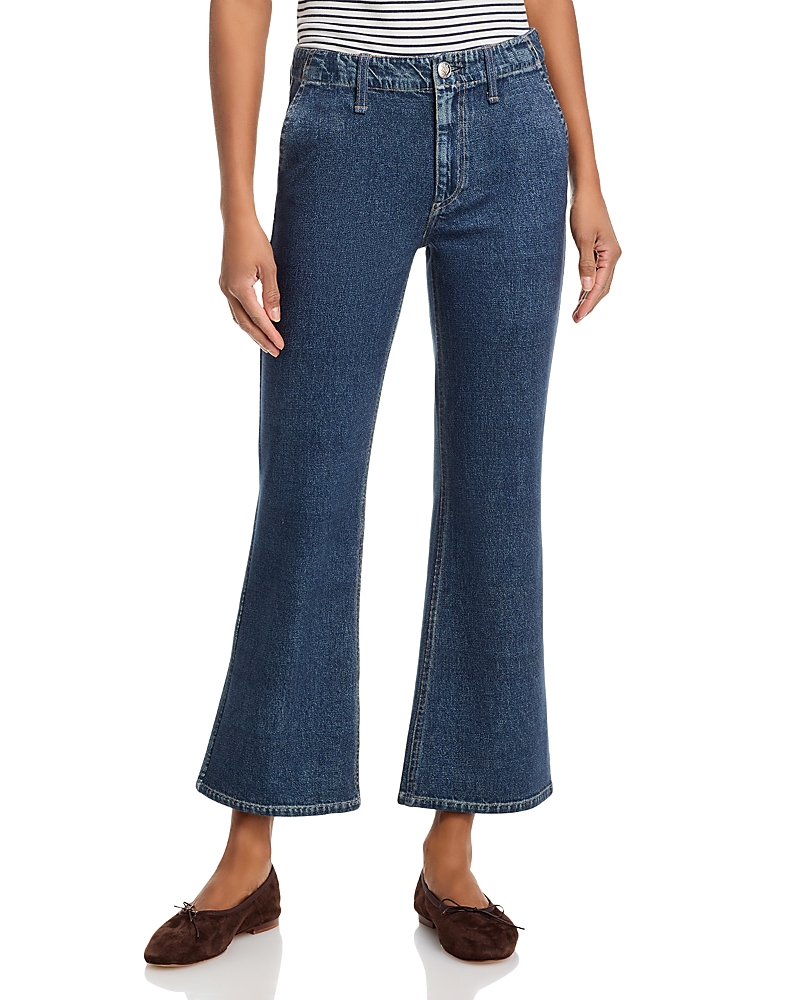 rag & bone Miramar Ponte High Rise Kick Flare Jeans in Eve
