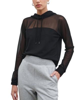  Park Sheer Hoodie