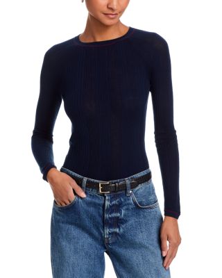 Teresa Rib Long Sleeve Tee