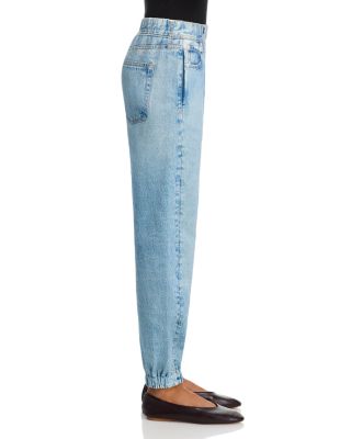 Miramar Terry High Rise Pull On Jeans in Valen
