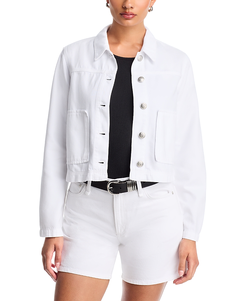 rag & bone Adrianna Denim Jacket in White